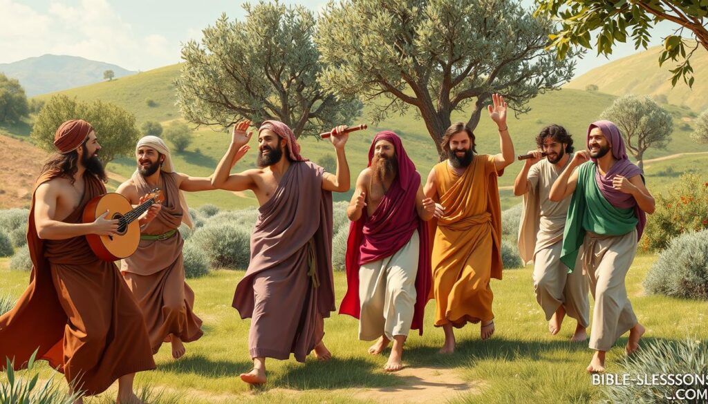 Dance in biblical times